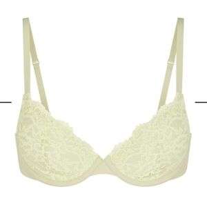 Skims Fits Everybody Lace T-Shirt Bra Onyx